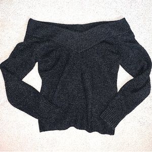 H&M Off-the-Shoulder Soft Wool Blend Sweater | Women’s Size XS